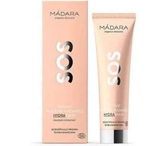 MÁDARA Organic Skincare SOS HYDRA Mask Moisture+Radiance 60ml