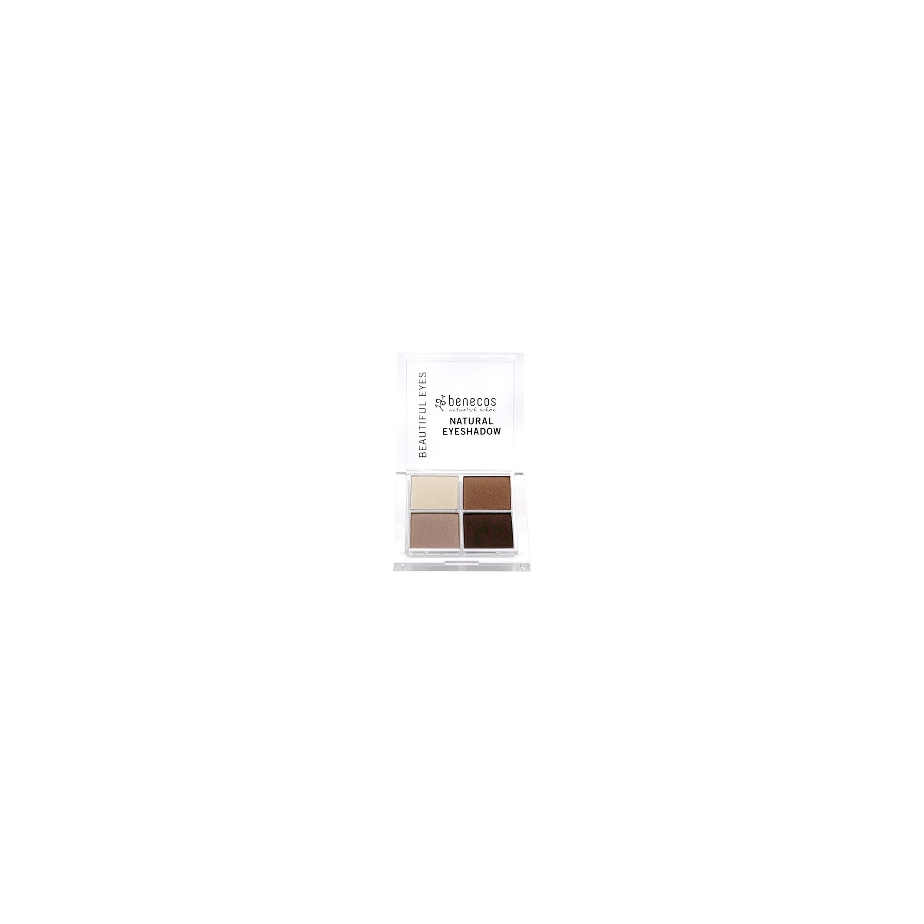 Benecos Vegan Coffee & Cream Natural Quattro Eyeshadow Palette