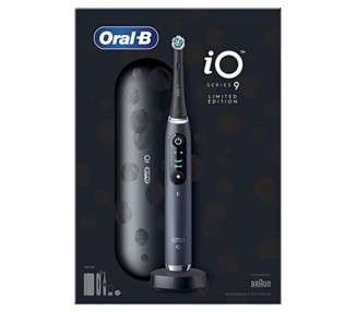 Oral-B iO Series 9 Special Edition Electric Toothbrush with Bluetooth and 7 Cleaning Modes - Black