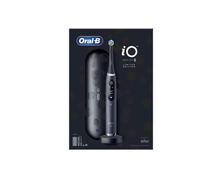 Oral-B iO Series 9 Special Edition Electric Toothbrush with Bluetooth and 7 Cleaning Modes - Black
