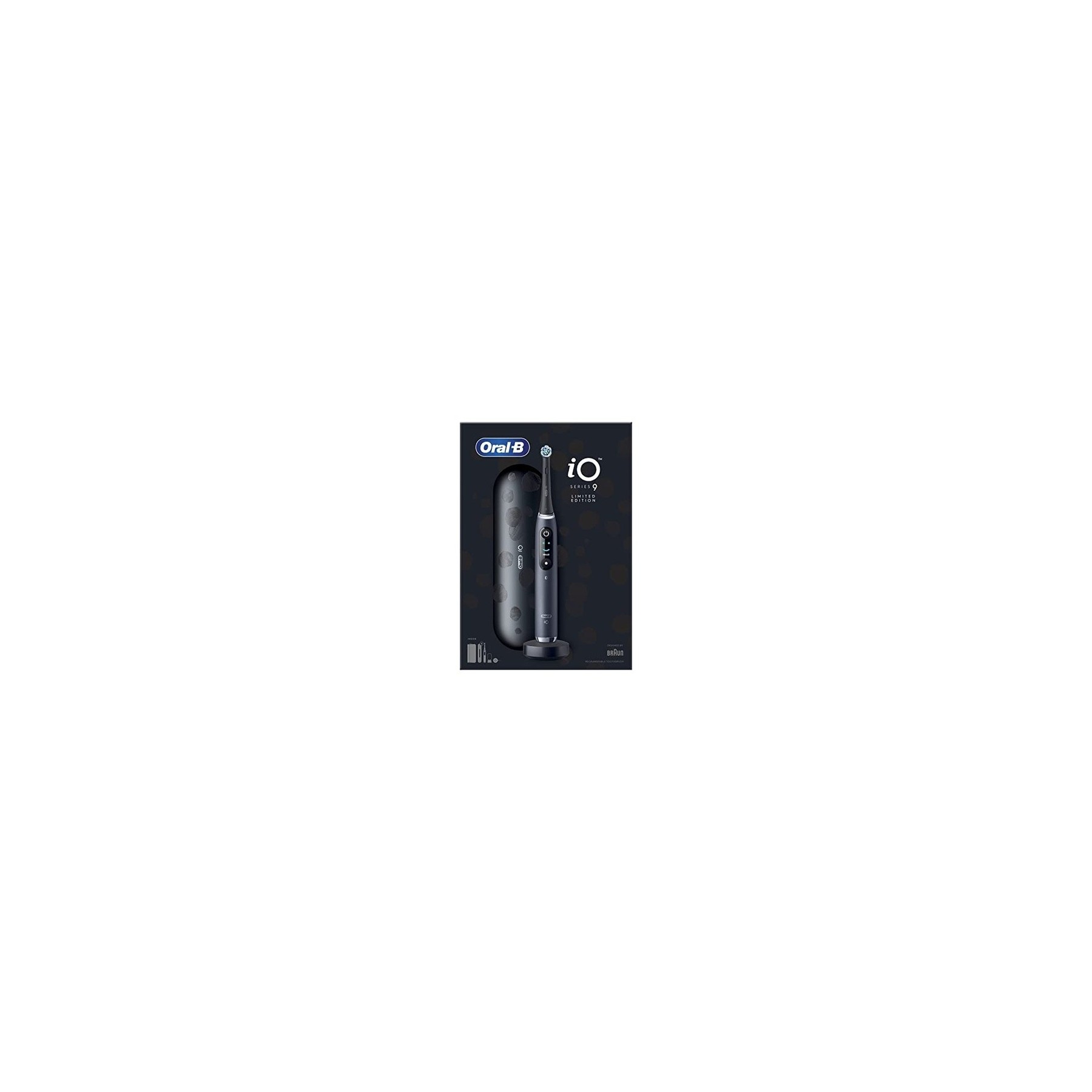 Oral-B iO Series 9 Special Edition Electric Toothbrush with Bluetooth and 7 Cleaning Modes - Black