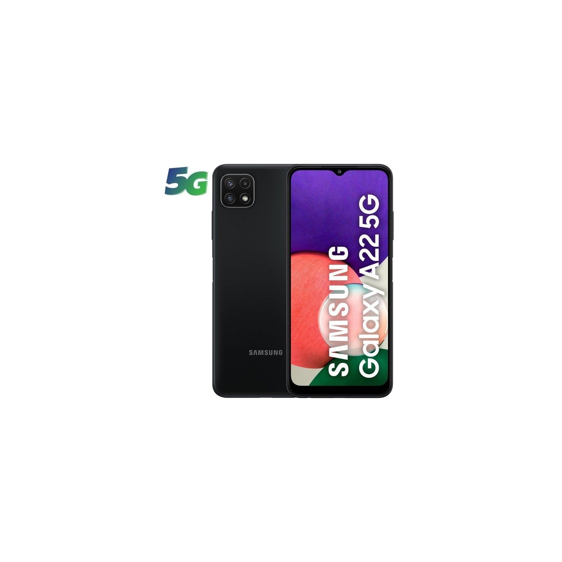 Smartphone Samsung Galaxy A22 4GB 64GB 6.6" 5G Gris