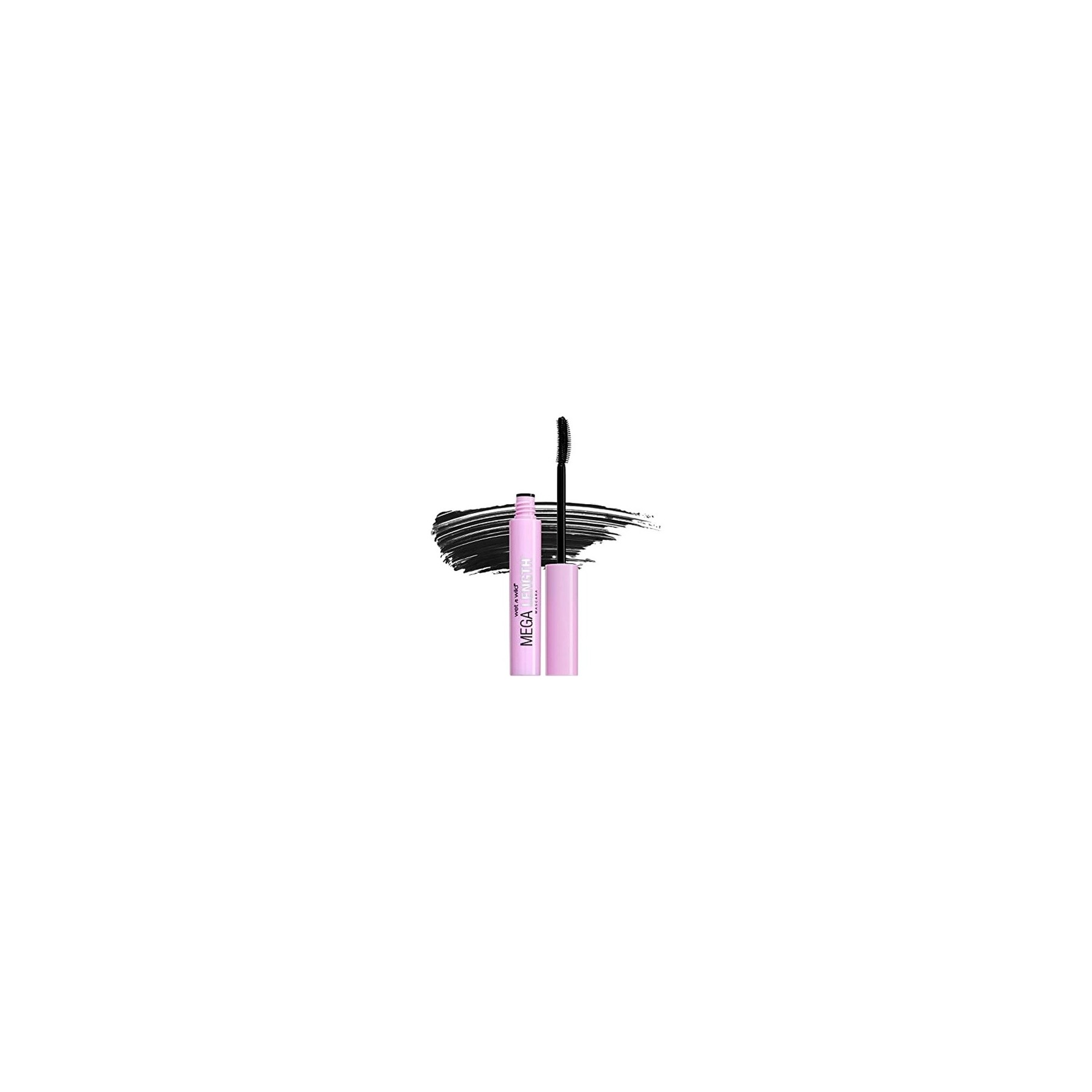 Wet 'n' Wild Mega Length Mascara Lengthening and Defining with Precision Comb Brush and Moisturizing Formula Very Black