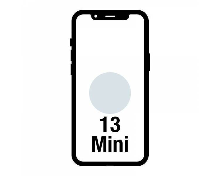 Smartphone apple iphone 13 mini 512gb/ 5.4'/ 5g/ blanco estrella