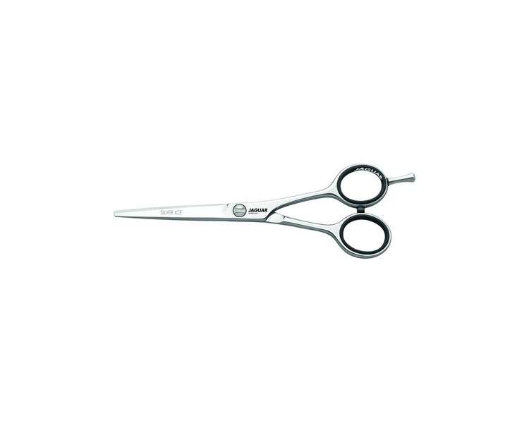 Jaguar White Line Silver Ice Classic Hairdressing Scissors 6.0-Inch Length - Silver