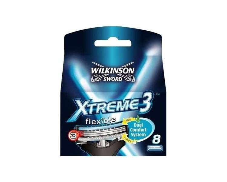 Wilkinson Sword Xtreme3 Razor Blades - Pack of 8