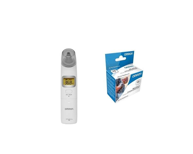 OMRON Gentle Temp 521 Ear Thermometer with Infrared Technology and Night Light Function