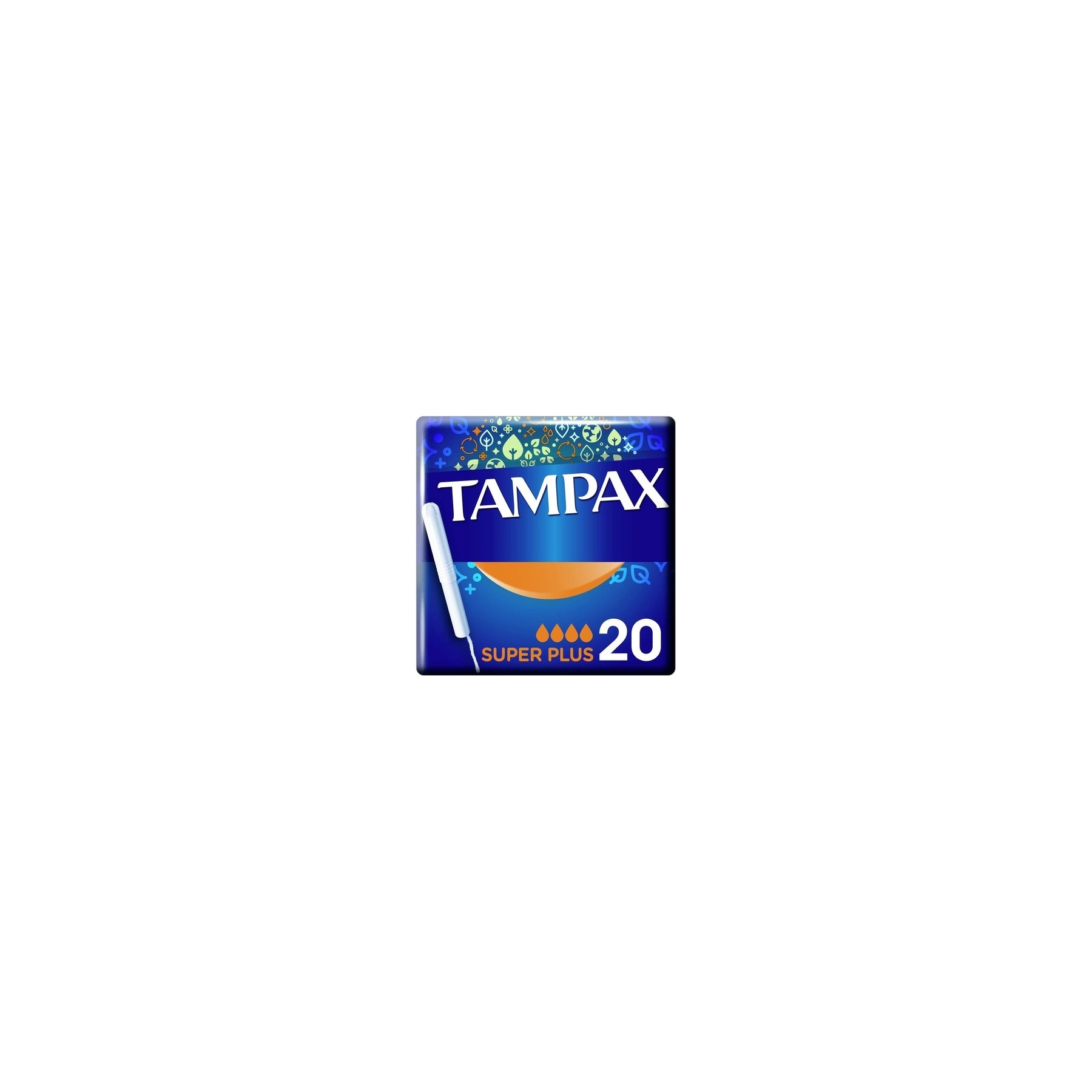 Tampax Super Plus Applicator Tampon 20 Pack