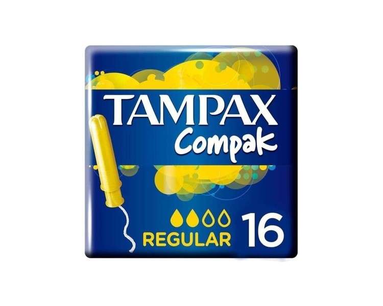 Tampax Compak Regular Tampons