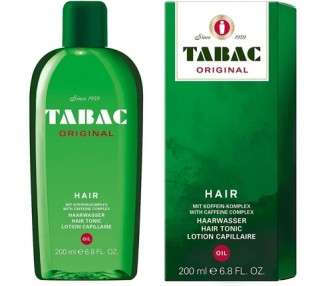 Tabac Original Hair Tonic Oil Revitalizes Scalp and Softens Dry Hair 200ml