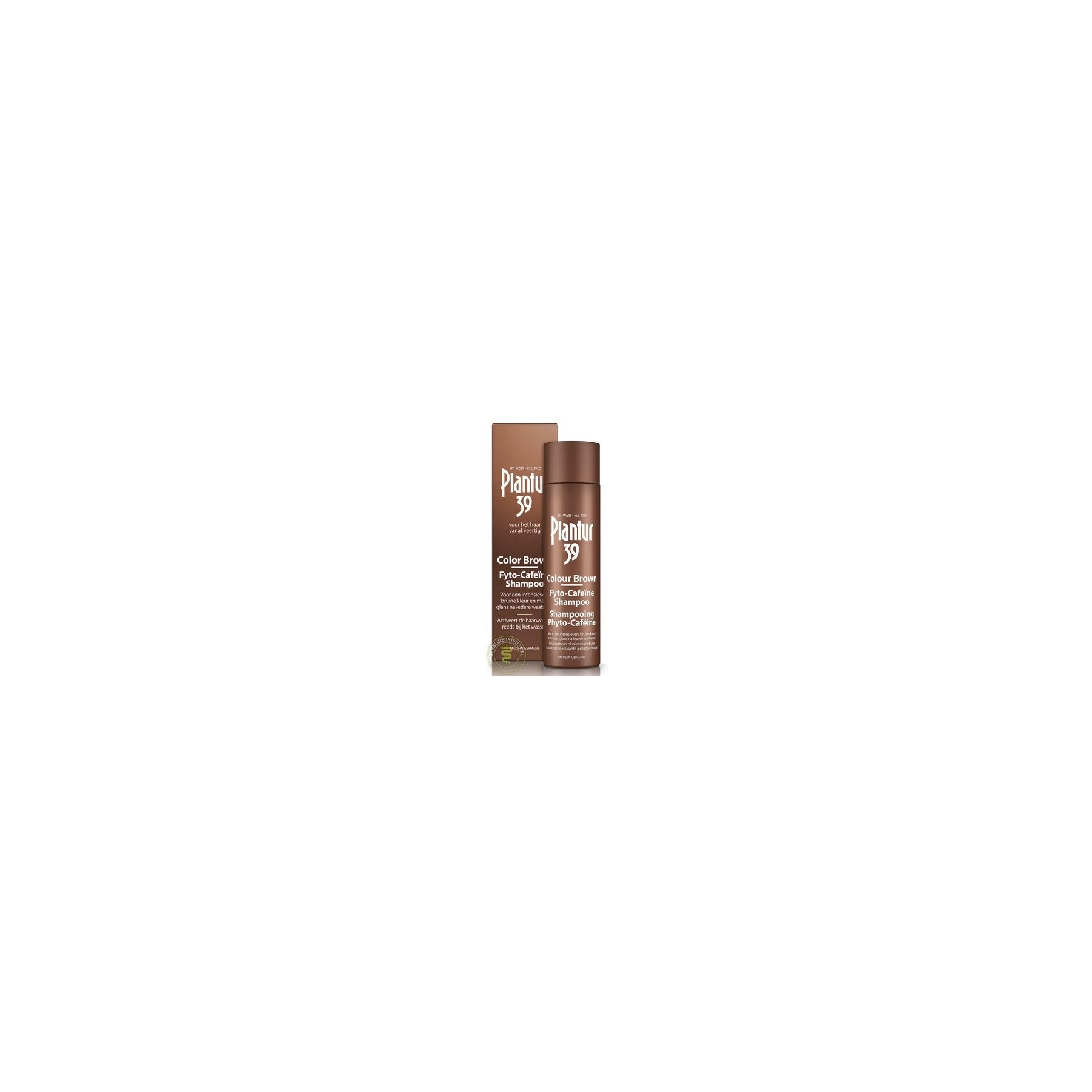 Plantur 39 Brown Color Phyto Caffeine Shampoo 250ml for Women