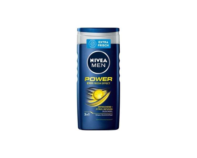 Nivea Men Power Shower Gel 250ml