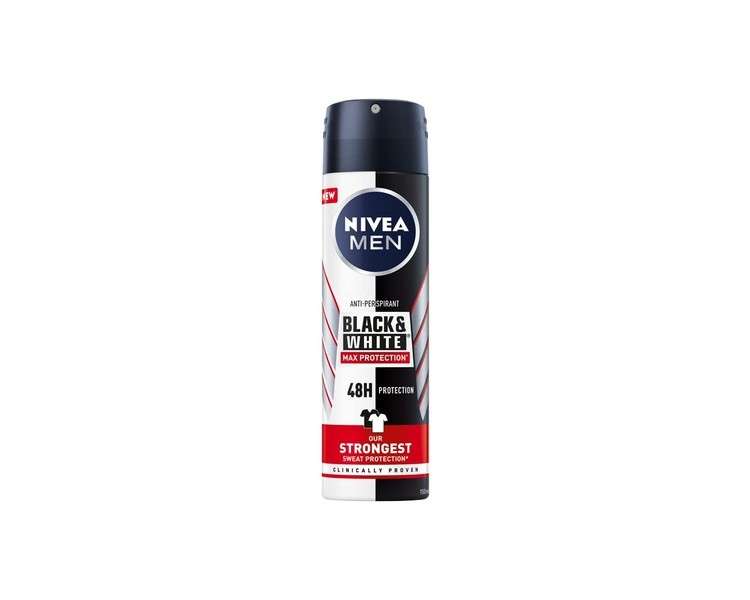 Nivea Deodorant Spray Black & White Max Protection Spray 150ml