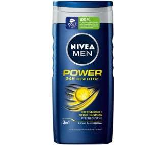 Nivea Power Fresh Shower Gel for Men 250ml