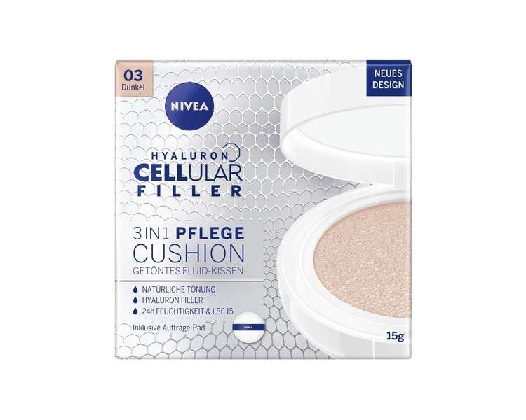 Nivea 3-in-1 Anti-Age Care Cushion for Natural Tinting and Moisture Dark Skin Type