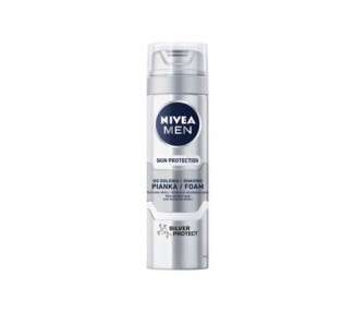 Nivea Men Skin Protection Silver Protect Shaving Foam 200ml