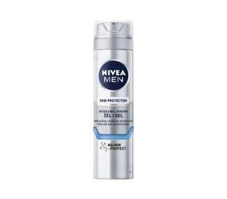 Nivea men Skin Protection Shaving Gel 200ml Silver