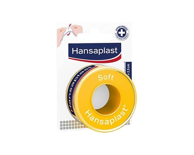 Hansaplast Soft Roll 5m x 2.5cm