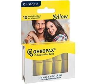 OHROPAX Yellow Foam Earplugs