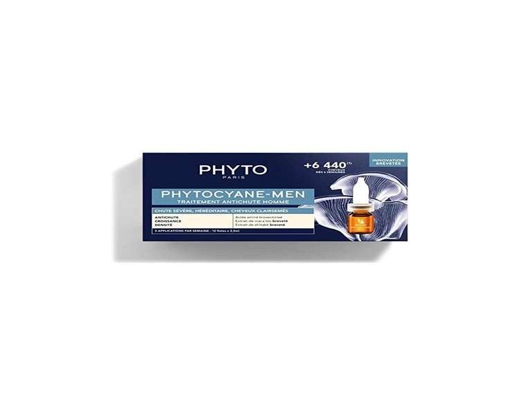 Phyto Cyane-Men Anti-Hair Loss Treatment for Men 12 x 3.5ml