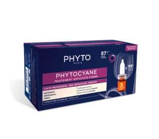 Phyto PhytoCyane Progressive Anti-Hair Loss Treatment for Women 12 x 5ml