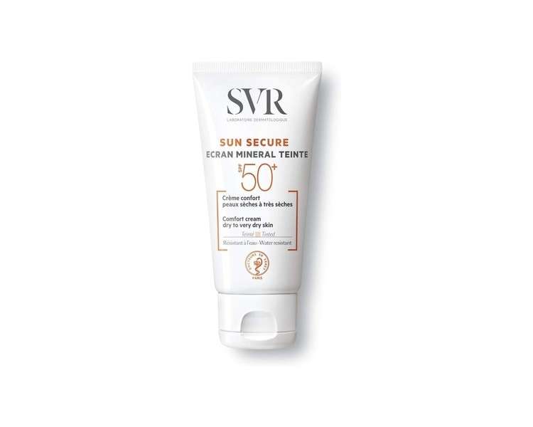 SVR Sun Secure Mineral Tinted Screen for Dry to Very Dry Skin 60g