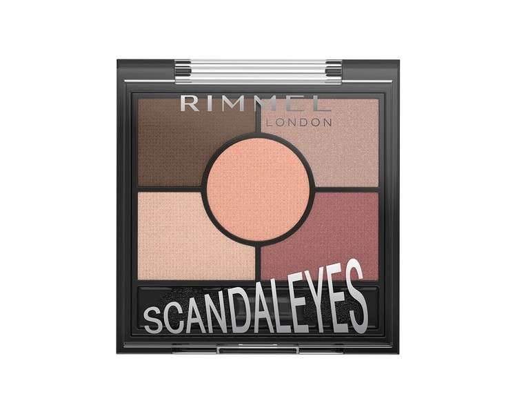 Rimmel London Scandaleyes 5 Pan Eyeshadow Palette Rose Quartz