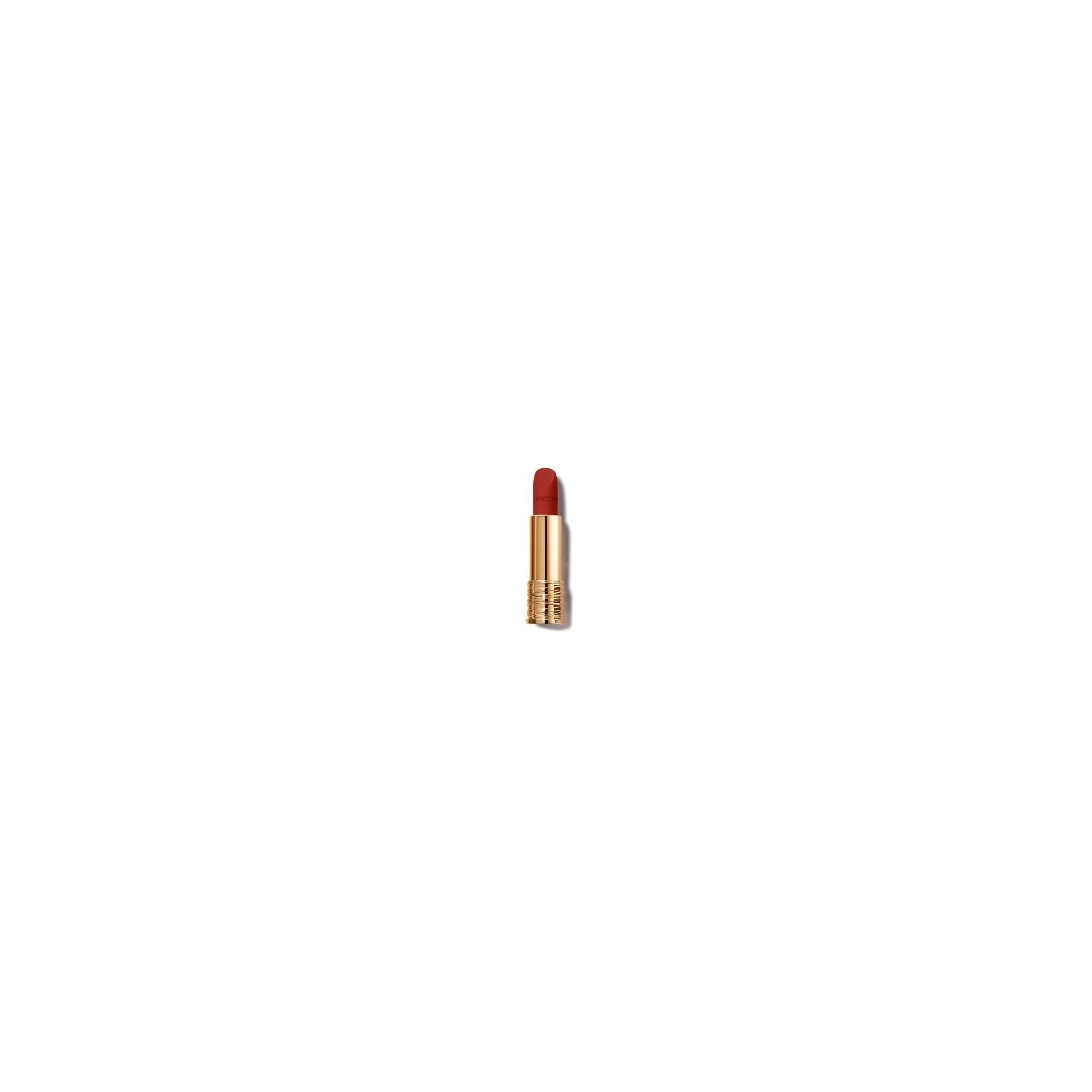 Lancôme L'Absolu Rouge Intimatte Long-Lasting Hydrating Lipstick 196 French Touch Warm Orange Red