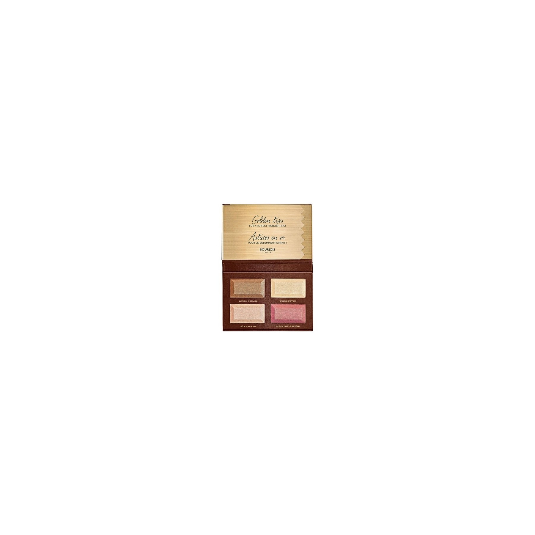 Bourjois 4 In 1 Eyeshadow Palette 02 Rue De Café Chocolat Nude