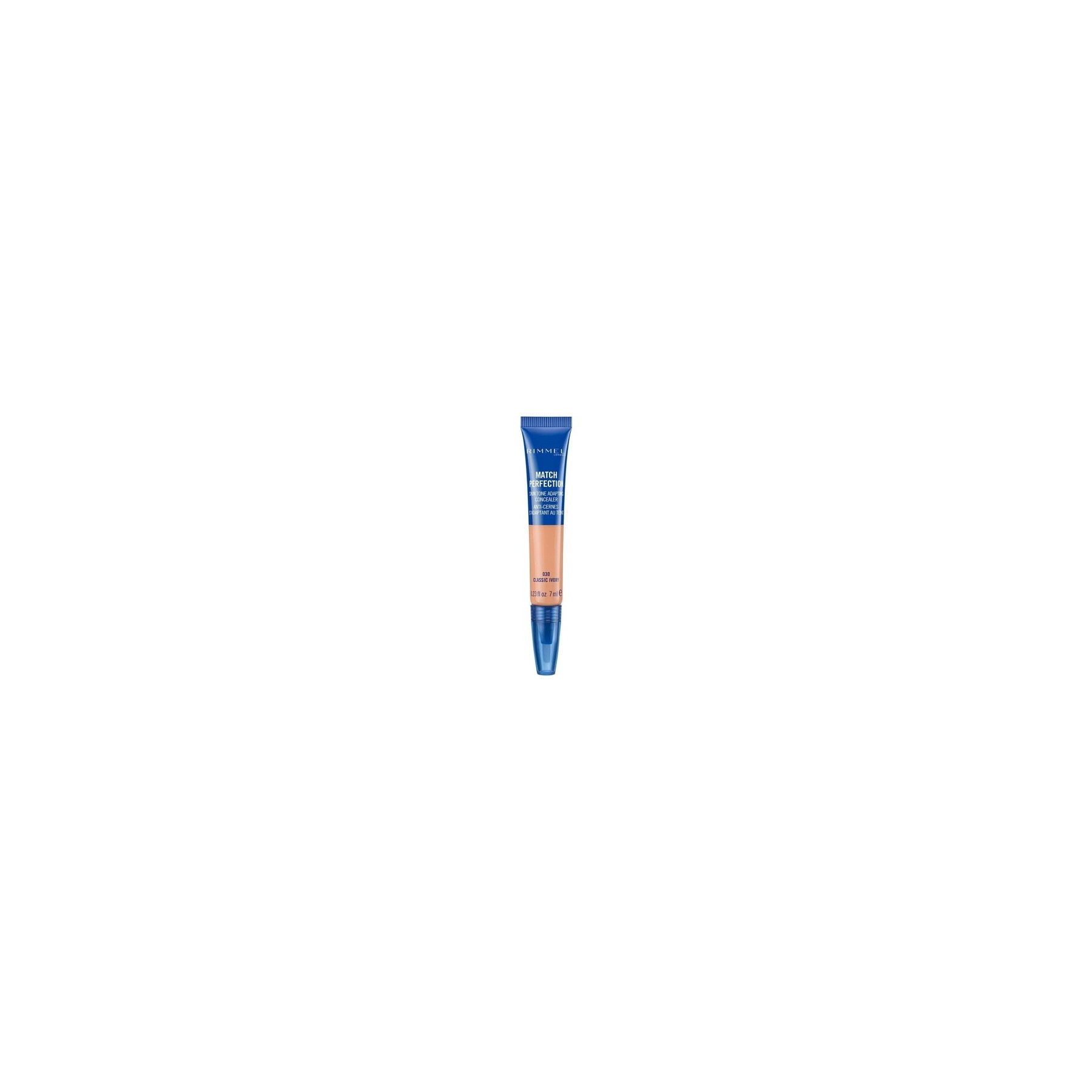 Rimmel London Match Perfection Light Coverage Blendable Liquid Concealer 030 Classic Ivory 7ml