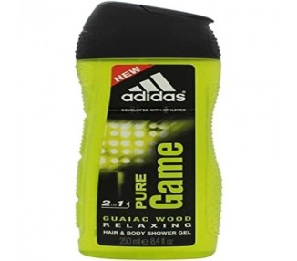 Adidas Pure Game Hair and Body Shower Gel 250ml