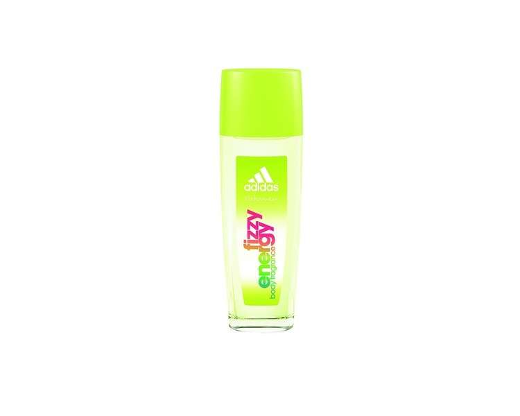 adidas Fizzy Energy Natural Deodorant Spray - Floral-Fresh Antiperspirant - All-Day Protection Against Unpleasant Odors & Excessive Sweating - 1 x 75ml