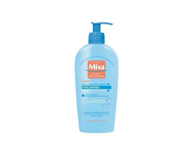 Mixa Hyalurogel Moisturizing Milk with Hyaluronic Acid 400ml