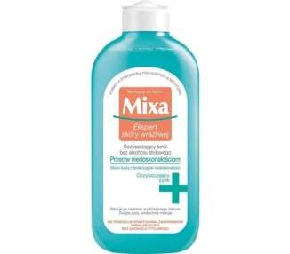 Mixa Anti-Imperfection Facial Toner with Cleansing Zinc for Sensitive Skin 200ml
