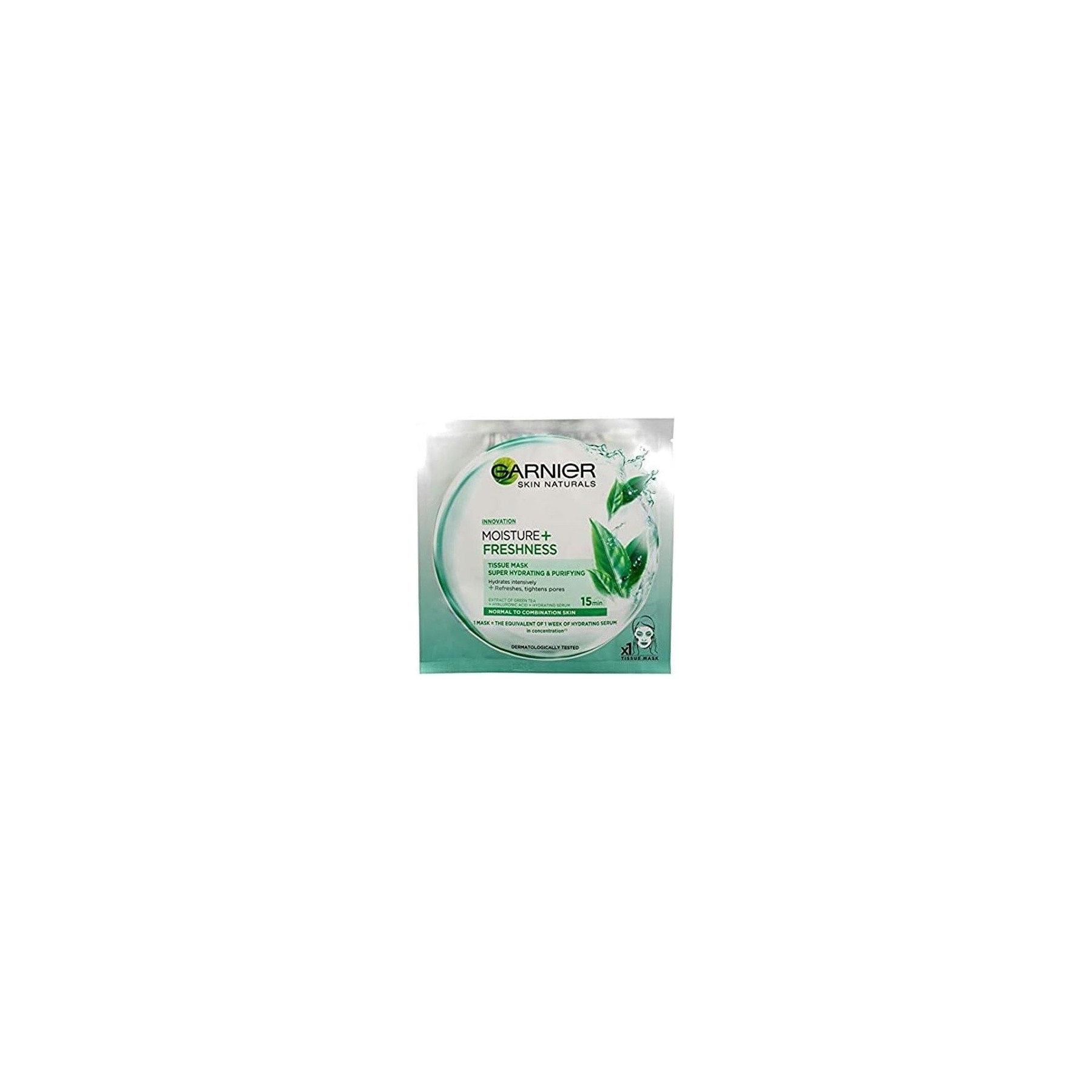Garnier Skin Naturals Innovation Moisture + Freshness Tissue Mask for Normal to Combination Skin 32g Purifying