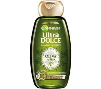 Garnier Ultra Dolce Nourishing Shampoo with Virgin Olive Oil 8.45 fl oz - Italian Import
