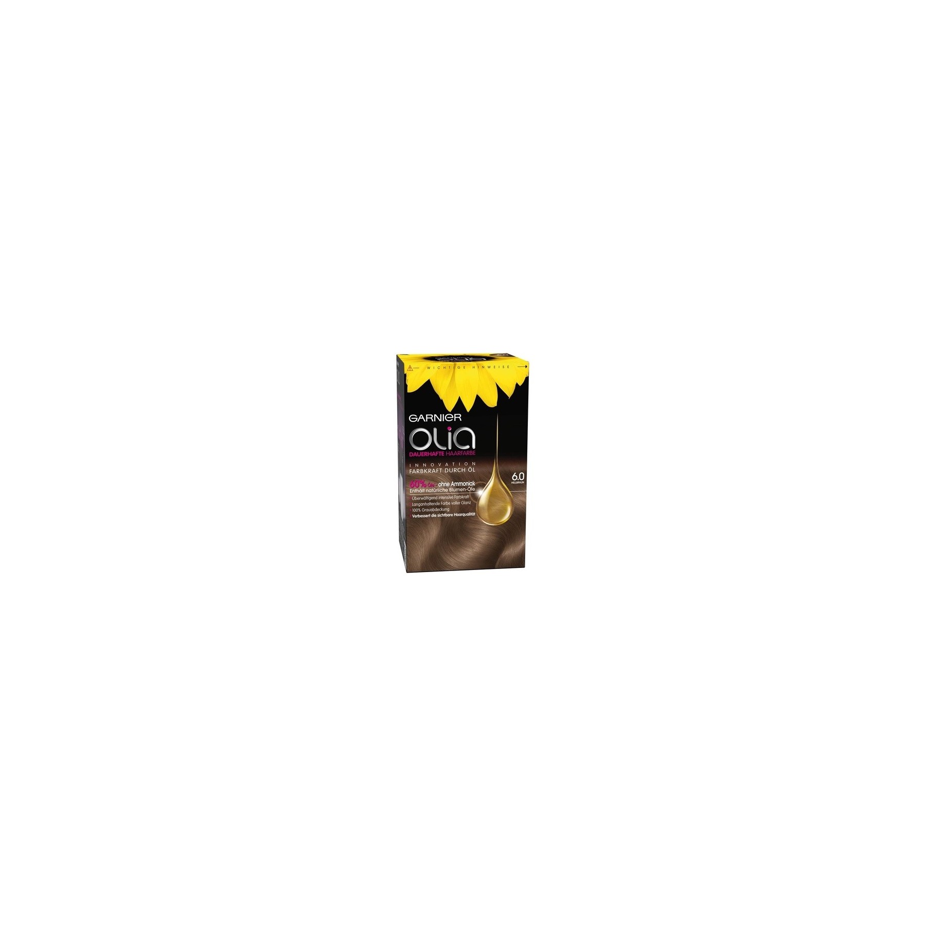 Garnier Olia Hair Colour 6.0 Light Brown