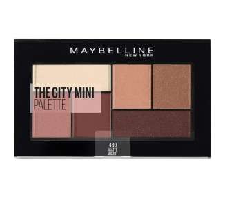 Maybelline New York The City Mini Palette 480 Matte About Town 6g - Pack of 3