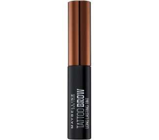 Maybelline New York Tattoo Brow Peel Off Eyebrow Gel Tint Semi-Permanent Colour Waterproof Lasts up to 3 Days Light Brown
