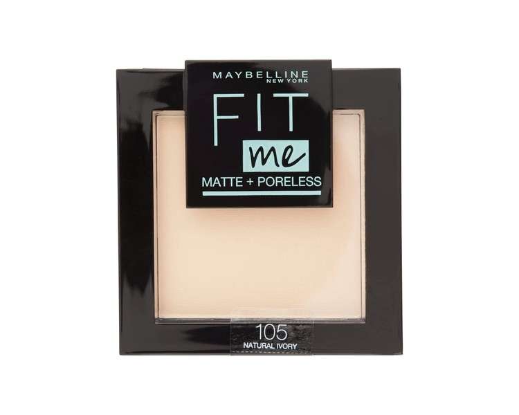 Maybelline New York Fit Me Matte + Poreless Powder 105 Natural