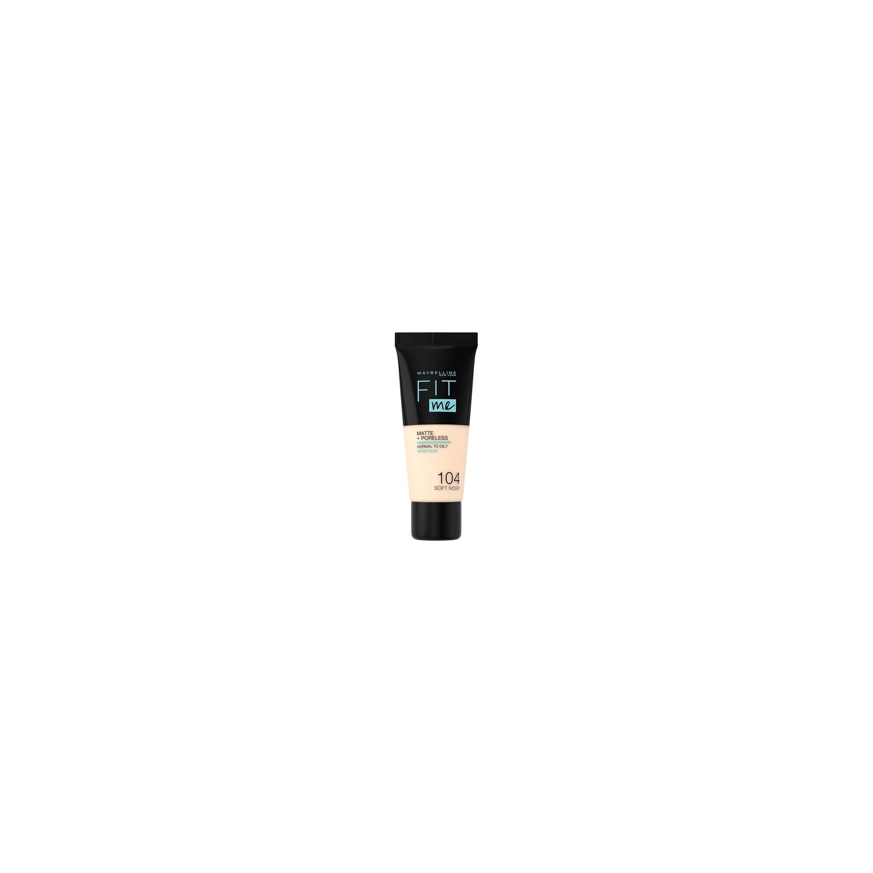 Maybelline New York Fit Me Matte & Poreless Foundation 104 Soft Ivory 30ml