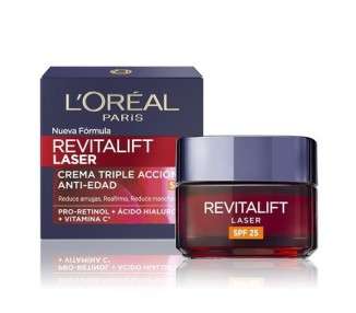 LOréal Paris Revitalift Laser Anti-Aging Day Cream with SPF25 50ml