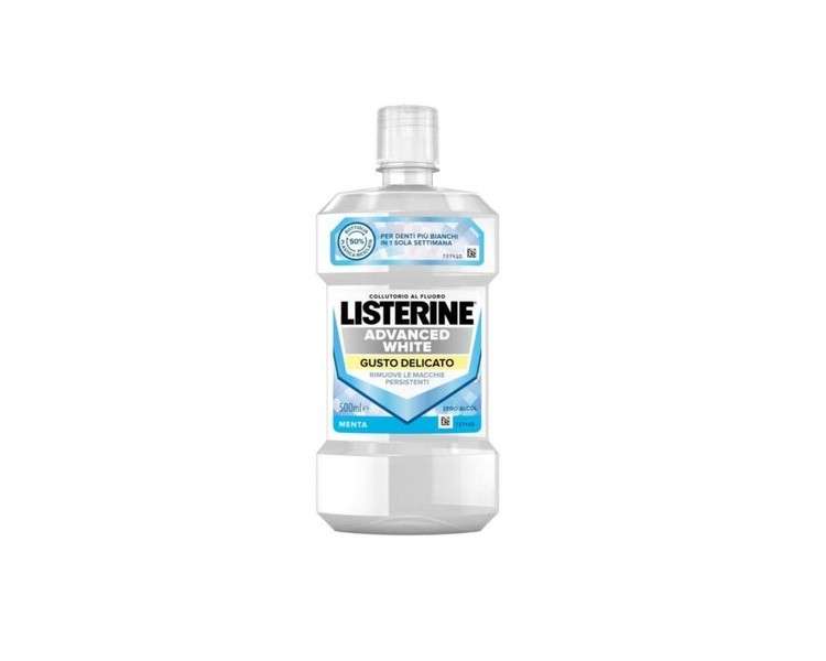 Listerine Advanced White Sensitive Mouthwash 500ml