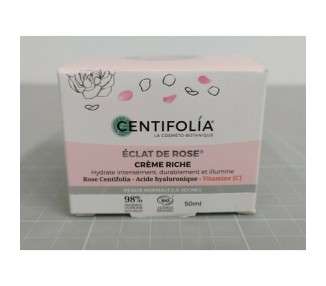 Centifolia Eclat de Rose Rich Cream 50ml - 22.50 EUR (100ml/45 EUR)
