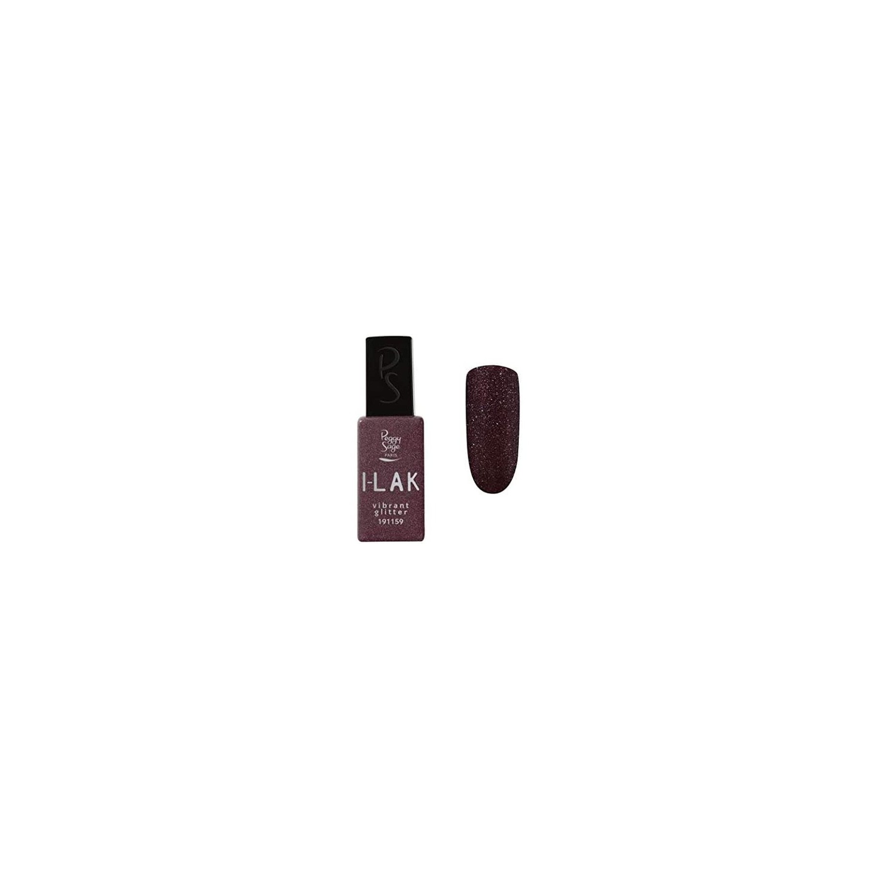 Peggy Sage I-LAK Soak Off Gel Polish Vibrant Glitter 11ml
