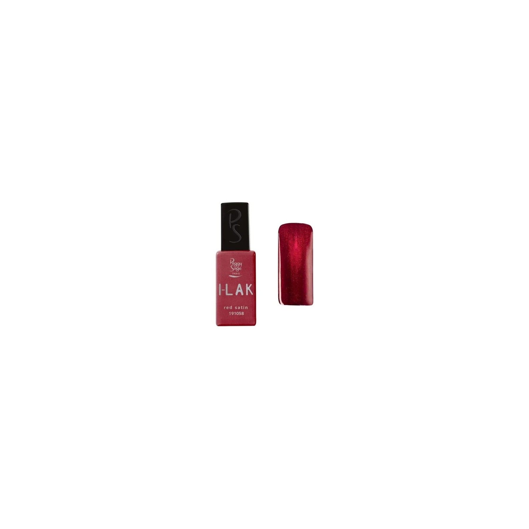 Peggy Sage I-LAK Soak Off Gel Polish Red Satin 11ml