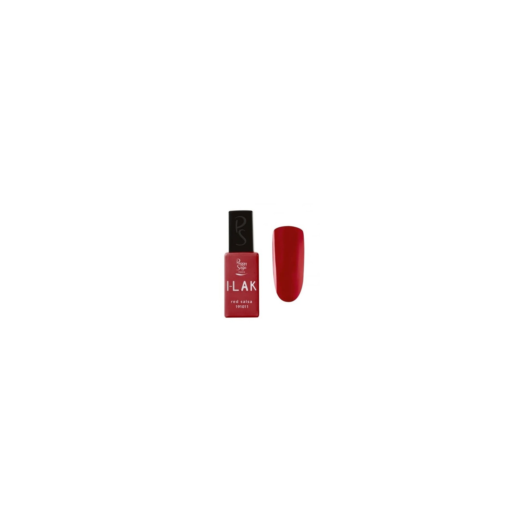 Peggy Sage I-LAK Soak Off Semi-Permanent Gel Polish Red Salsa 11ml