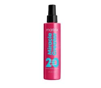 Matrix Miracle Creator Leave-In Conditioner Spray Moisturize Detangle Frizz Control Treatment Heat Protectant for All Hair Types Textures Sulfate Free 6.8 Fl Oz