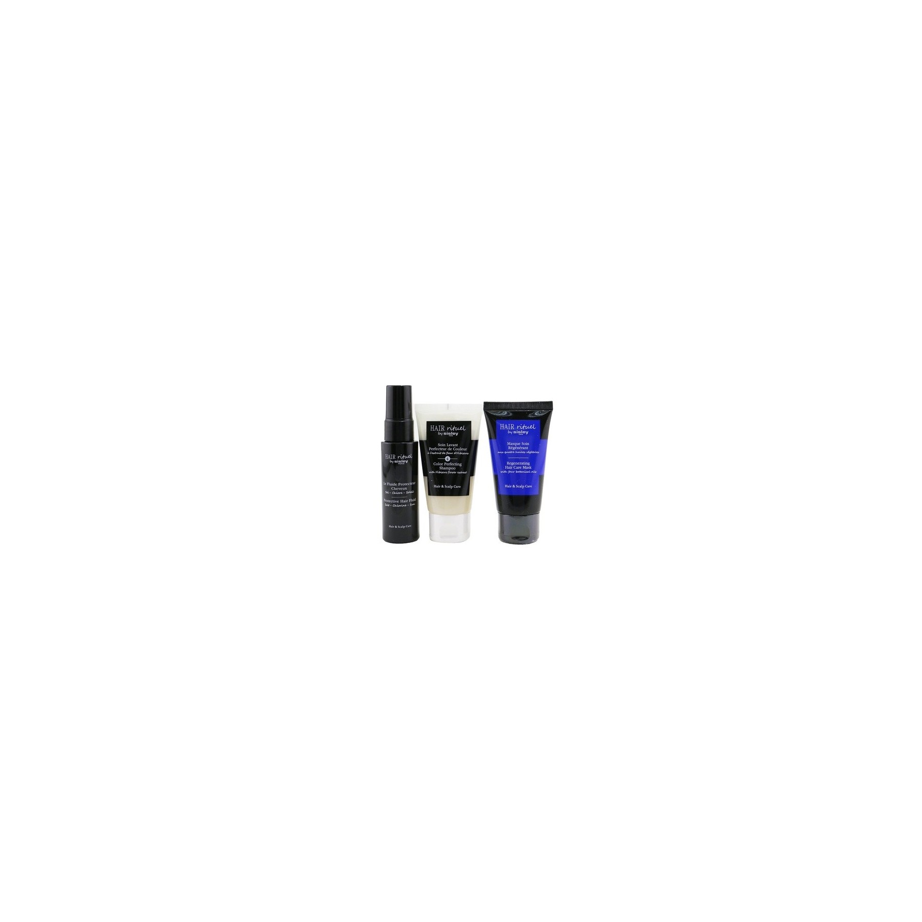 Sisley Hair Rituel By Sisley Color Protection Kit: Shampoo 50ml, Hair Mask 50ml, Hair Fluid 40ml