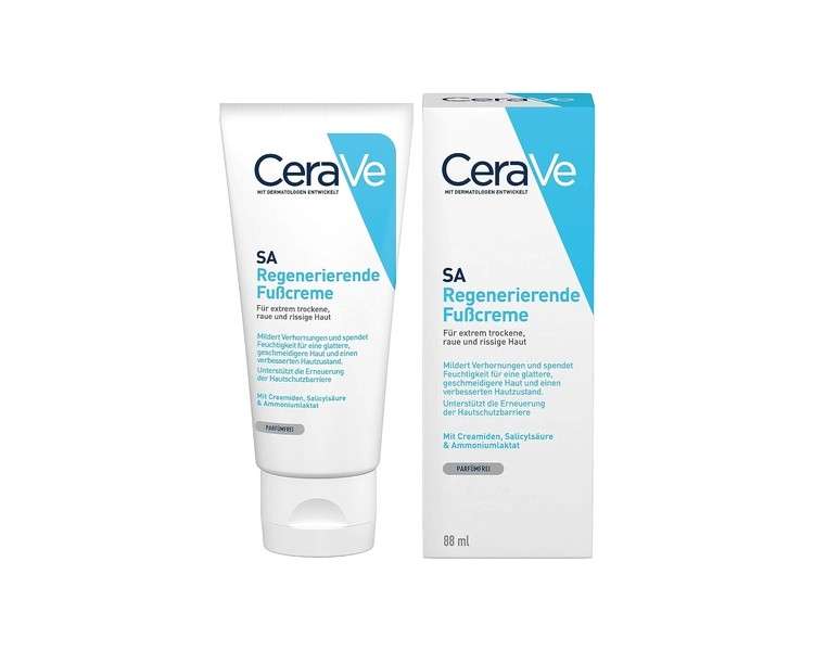 CeraVe Renovating Foot Cream 88ml Fragrance-Free